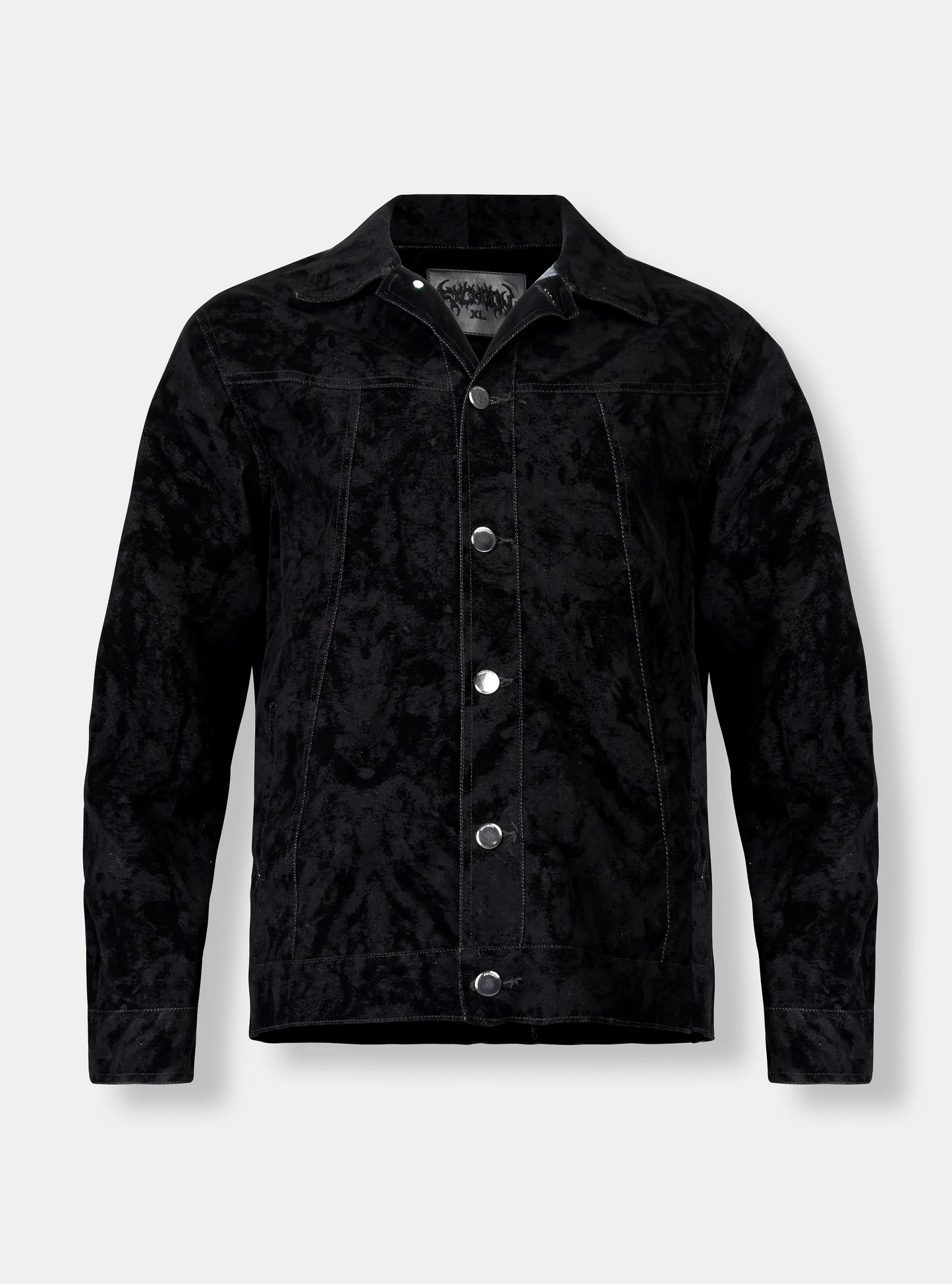 Chaqueta FXCKBOY "VELVET PANTHER" (Negro)