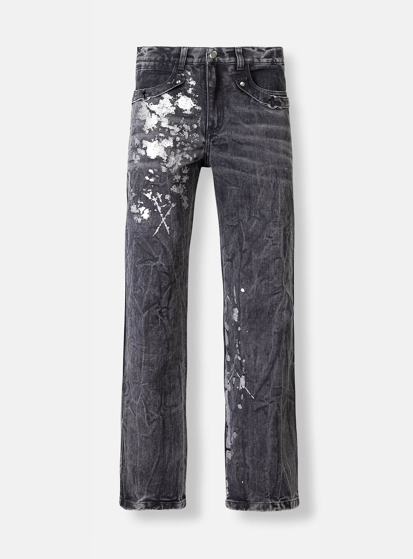 Jean FXCKBOY "GLITTER WIN" (Gris)