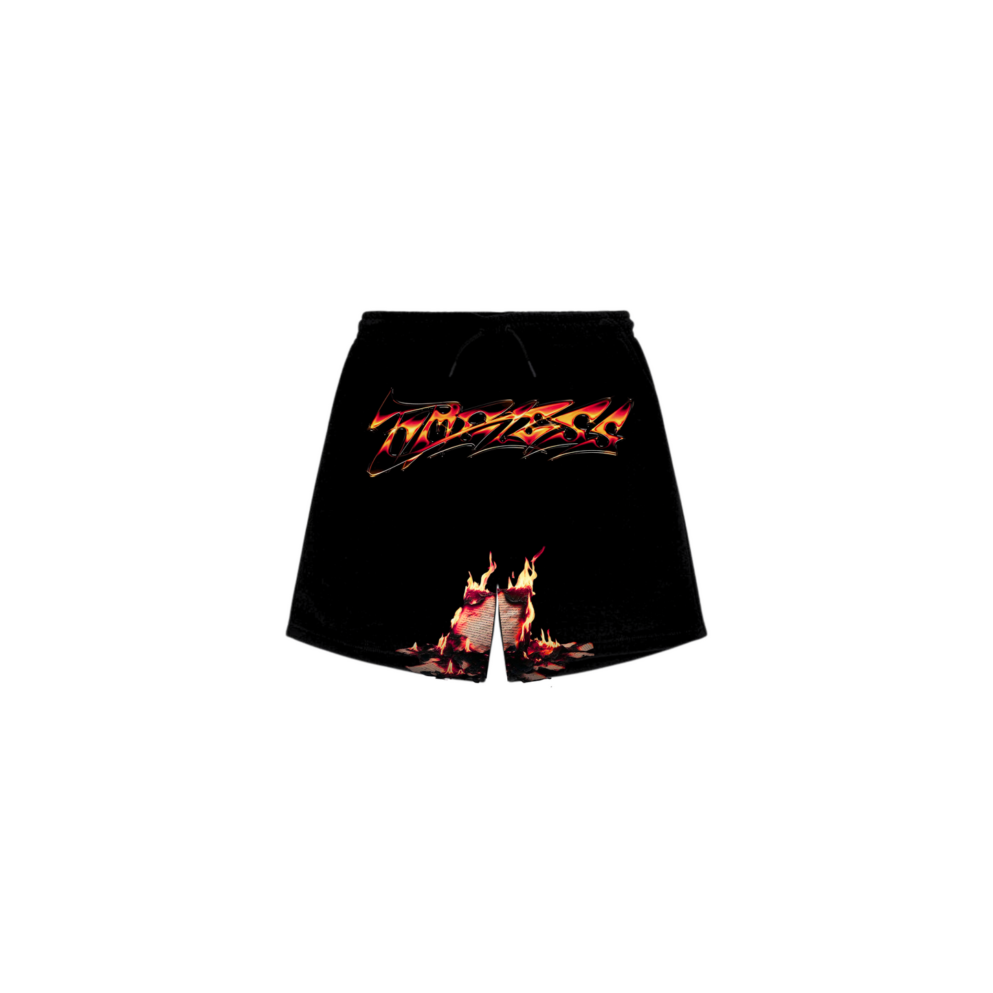 Bermuda LE ATELIER DE DESIRES "FIRE" (Negro)