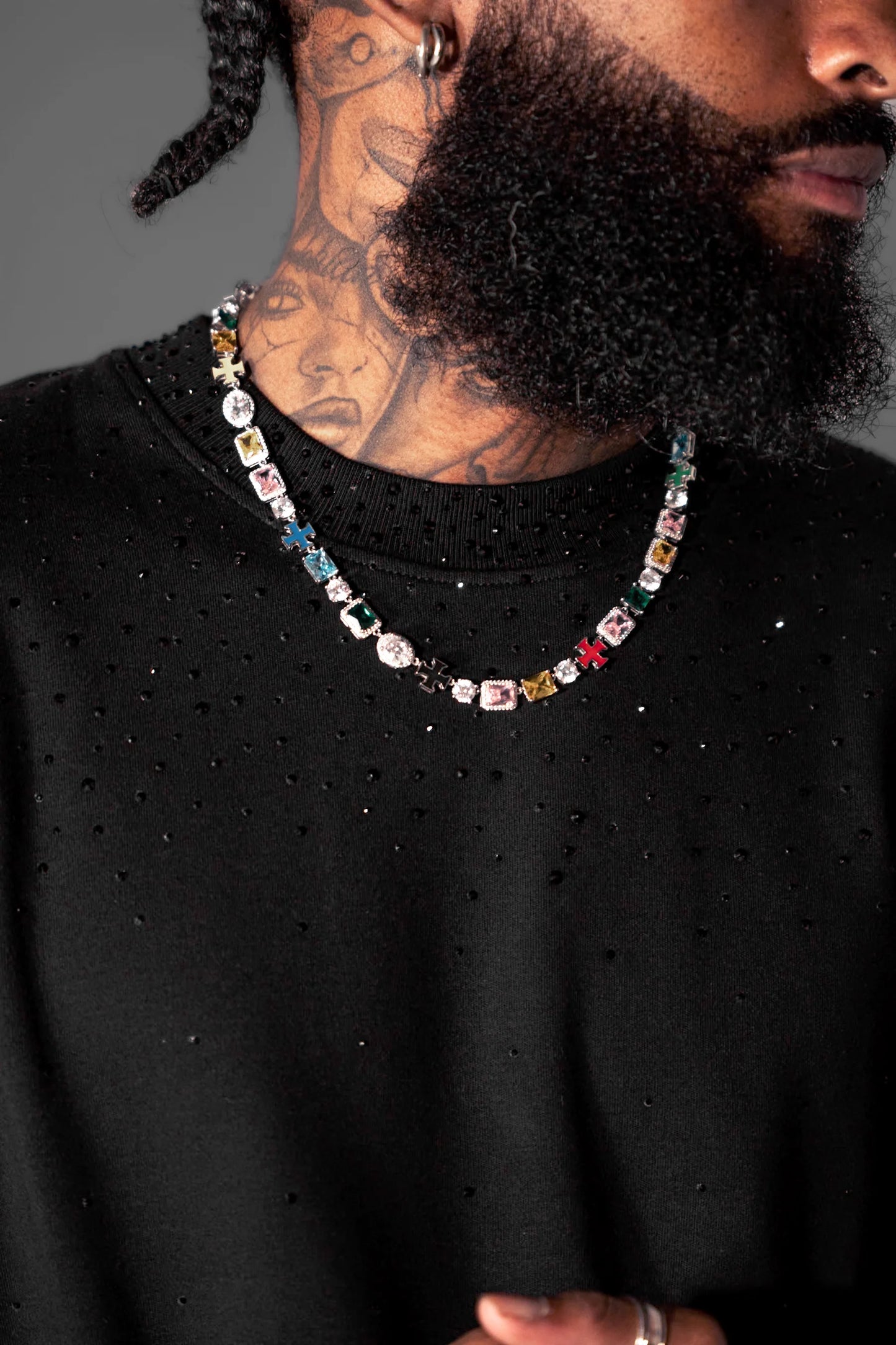 Camiseta FXCKBOY "DARKSHINE" (Negro)