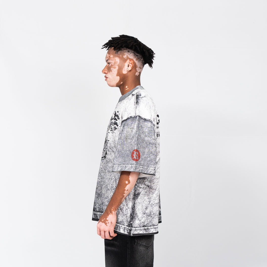 Camiseta CREEP BRAND "RELIQUIES BLANC" (Blanco)