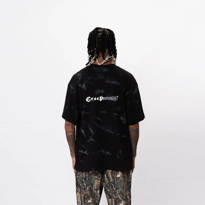 Camiseta CREEP BRAND "CRUZ" (Negro)