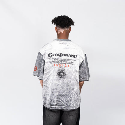 Camiseta CREEP BRAND "RELIQUIES BLANC" (Blanco)