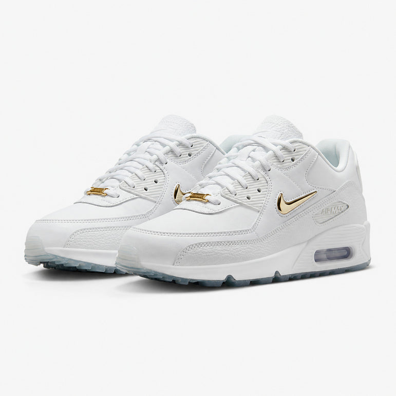 Nike Air Max 90 Garage White Gold Clear