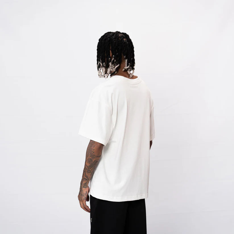 Camiseta CREEP BRAND "BASIC CHROME" (Blanco)