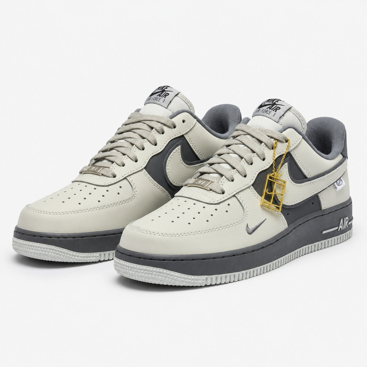 Nike Air Force 1 Nubuck Grafito