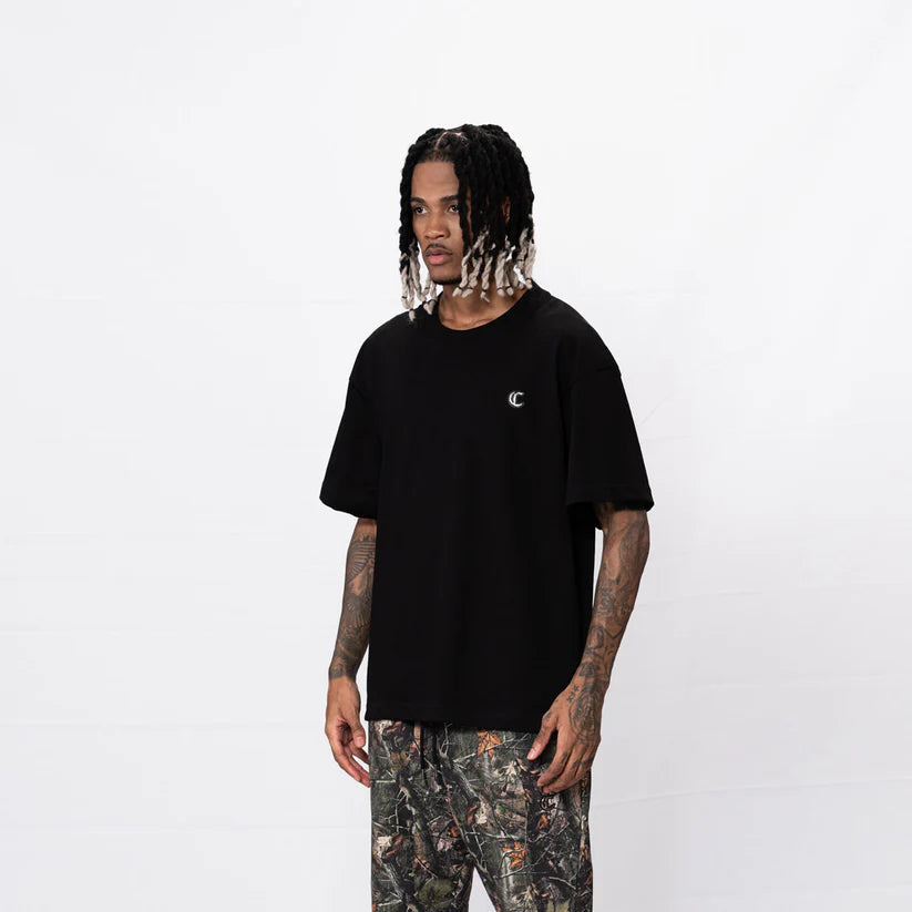 Camiseta CREEP BRAND "BASIC CHROME" (Negro)