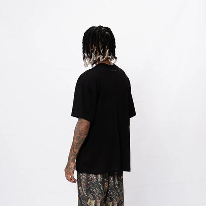 Camiseta CREEP BRAND "BASIC CHROME" (Negro)