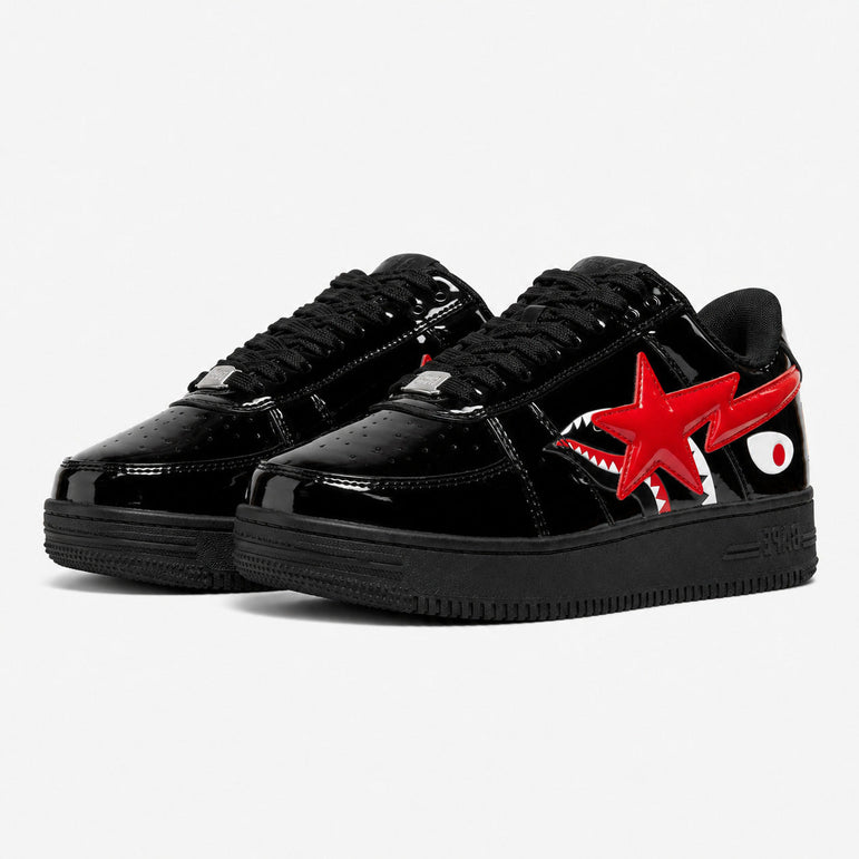 BAPE Negro Rojo