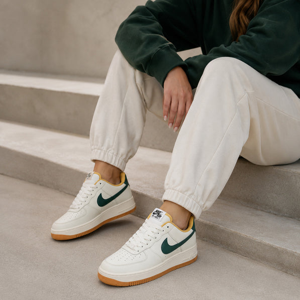 Nike Air Force 1 Green Cream
