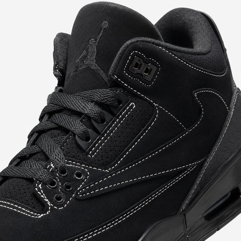 Jordan 3 x travis scot black