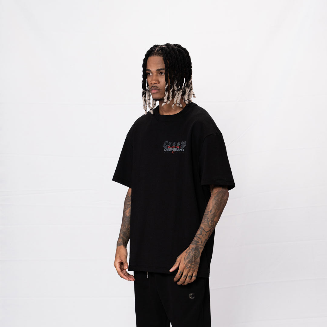 Camiseta CREEP BRAND "FACE" (Negro)