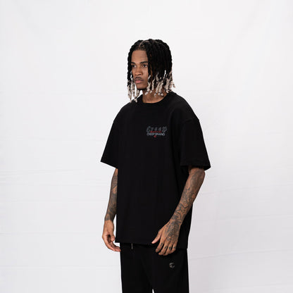 Camiseta CREEP BRAND "FACE" (Negro)