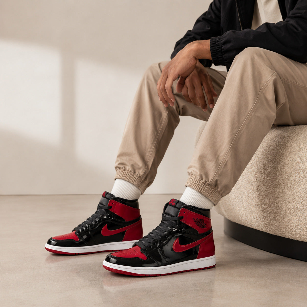Air Jordan 1 High OG Patent Bred