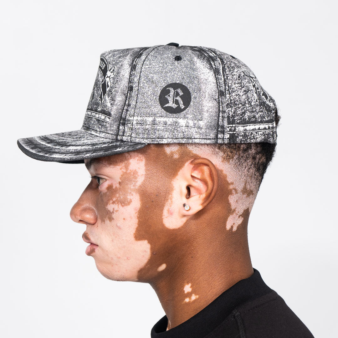 Gorra CREEP BRAND "RELIQUIES BLANC" (Blanco)