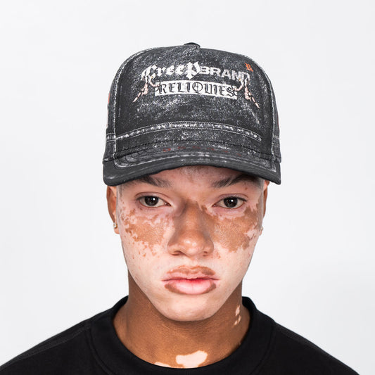 Gorra CREEP BRAND "RELIQUIES NOIR" (Negro)