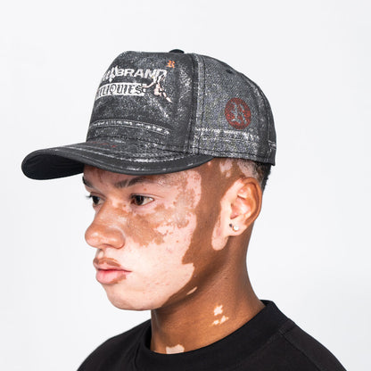 Gorra CREEP BRAND "RELIQUIES NOIR" (Negro)