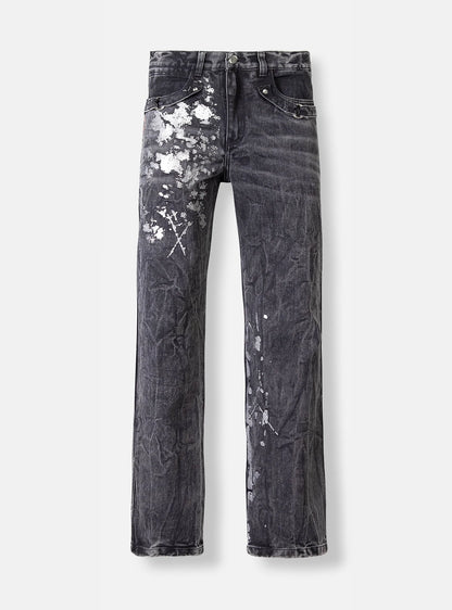 Jean FXCKBOY "GLITTER WIN" (Gris)