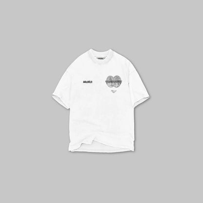 Camiseta SICKNATION "MEDALLAS MILAGROSAS" (Blanco)