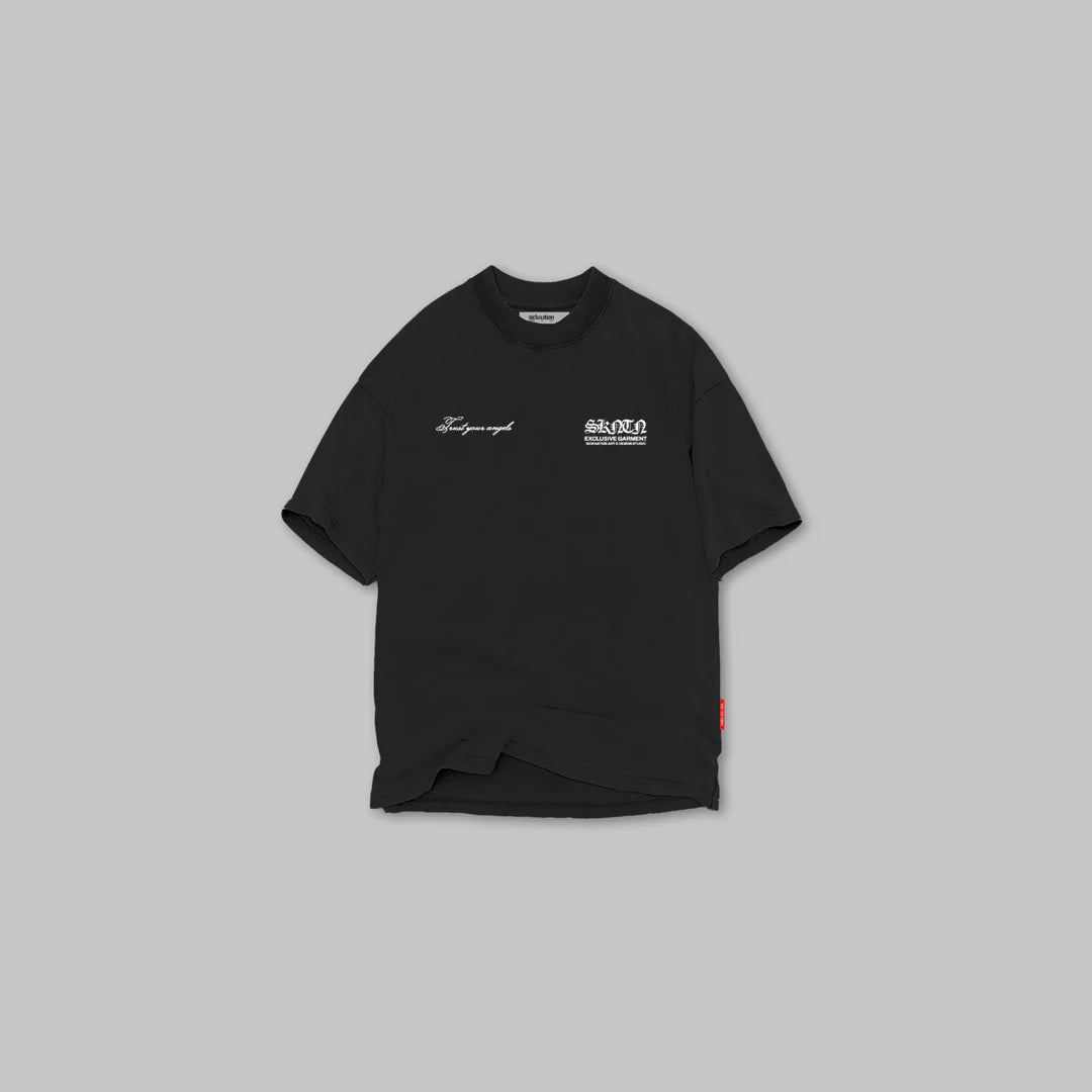 Camiseta SICKNATION "CRISTO" (Negro)