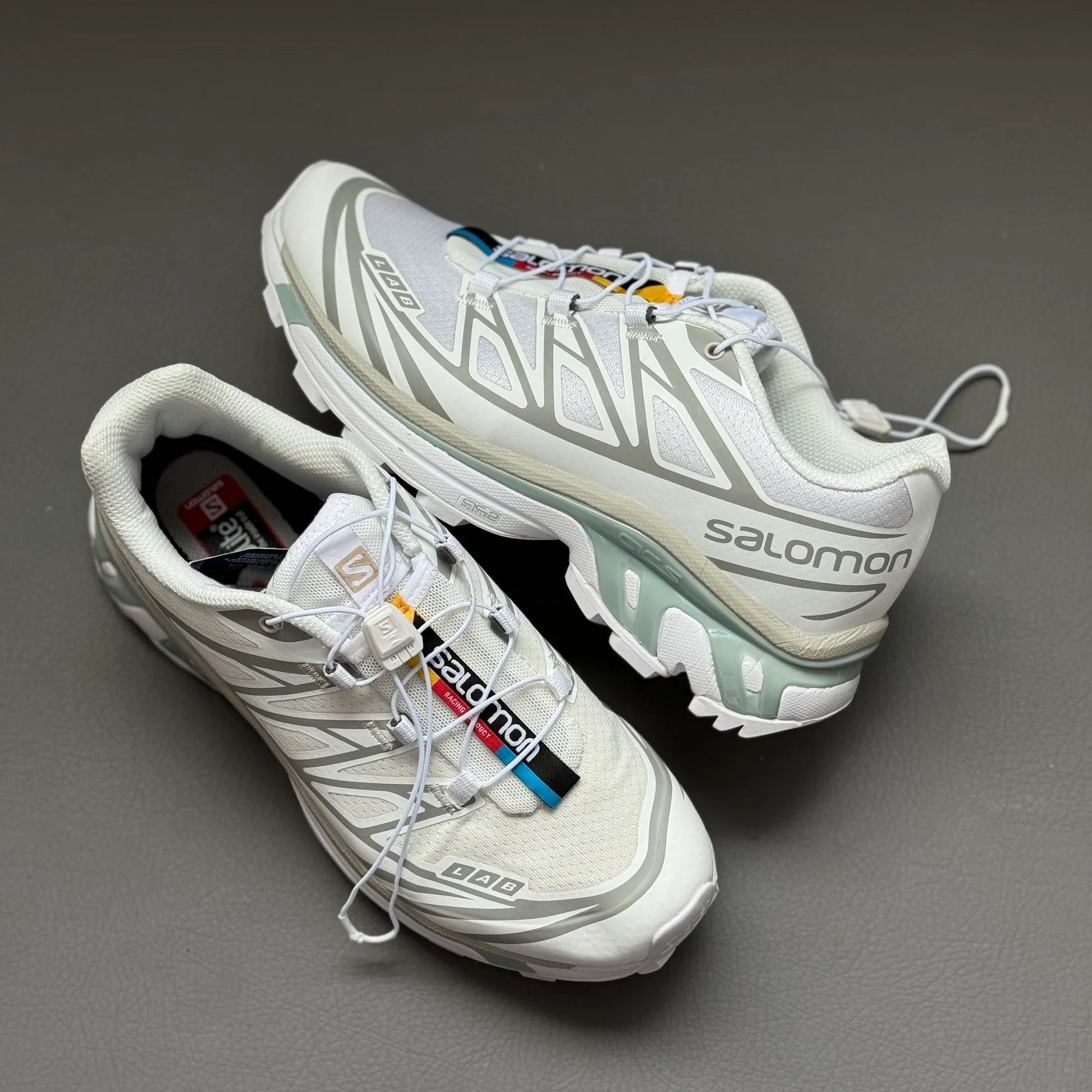 Tenis Unisex Xt6 Salomon Blanco