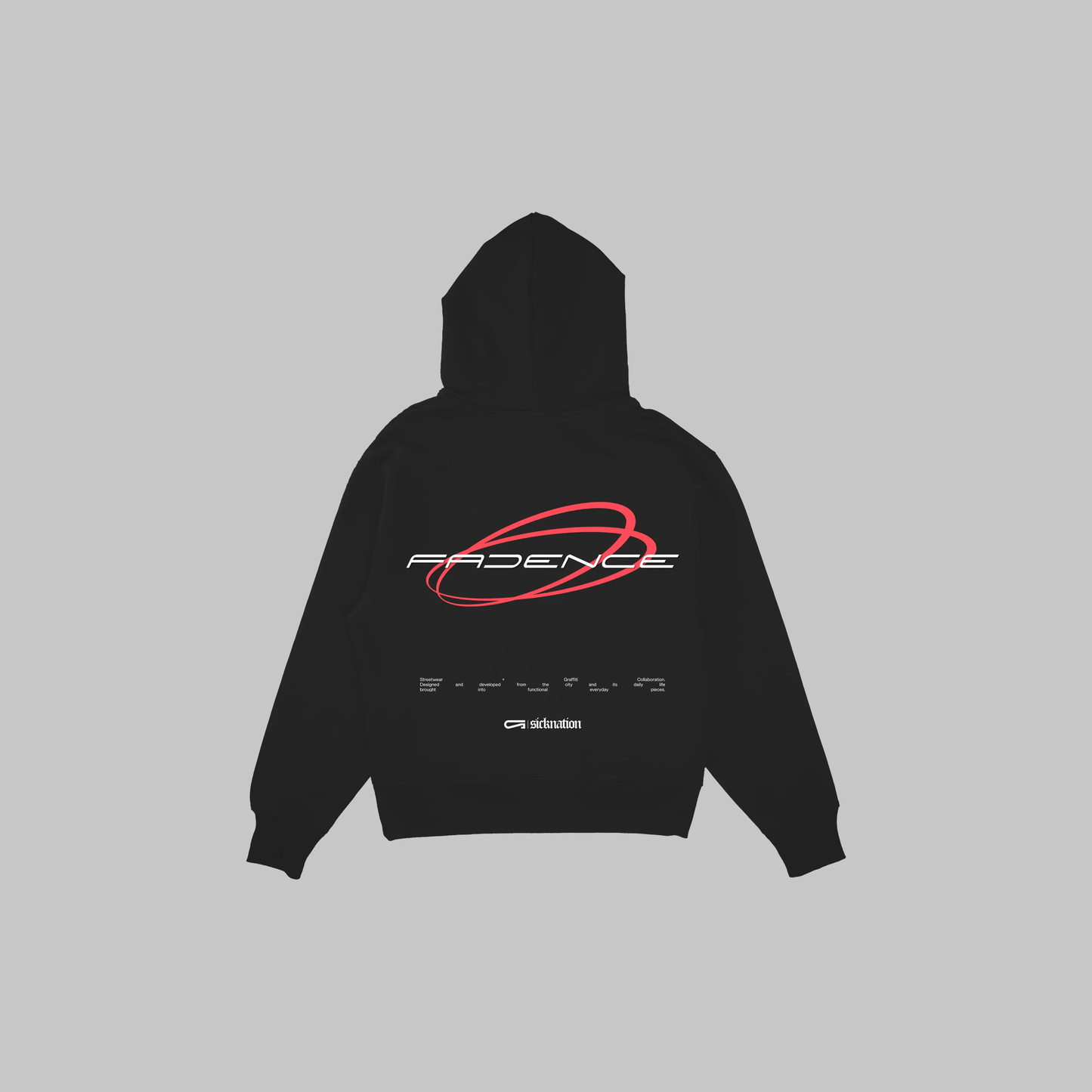 Hoodie Sicknation Fadance (Negro)