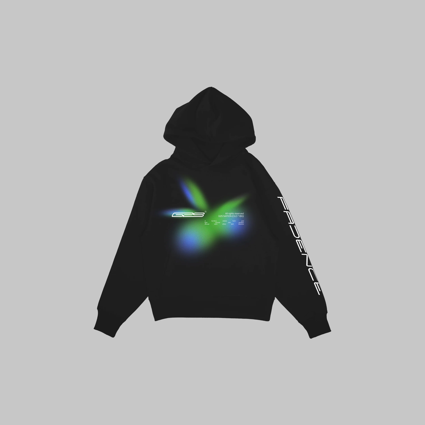 Hoodie Sicknation Nebula (Negro)