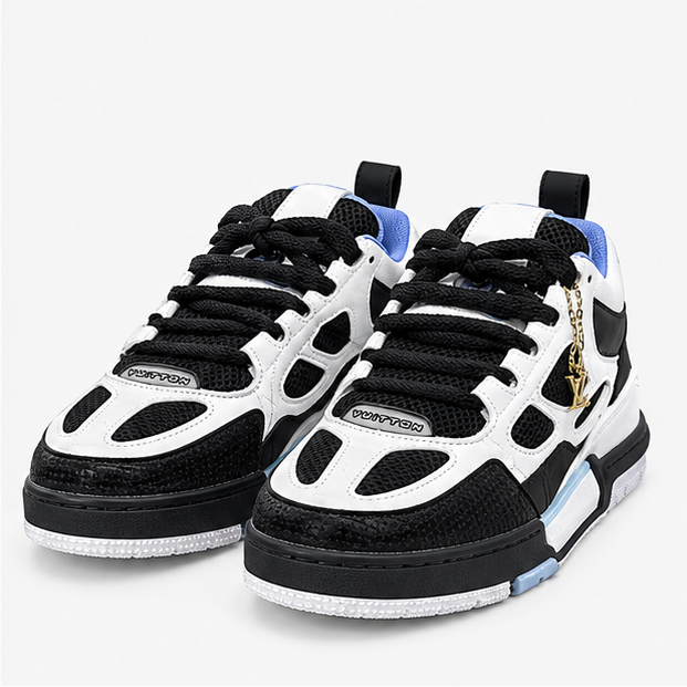 LV Skate — Black / White / Blue