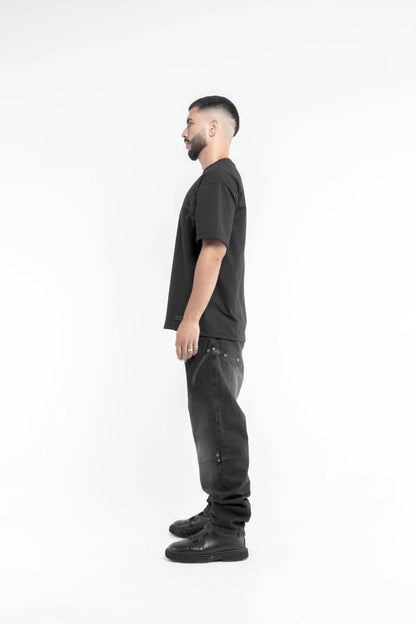 Jean FXCKBOY "SYSTEM 07" (Negro desgastado)