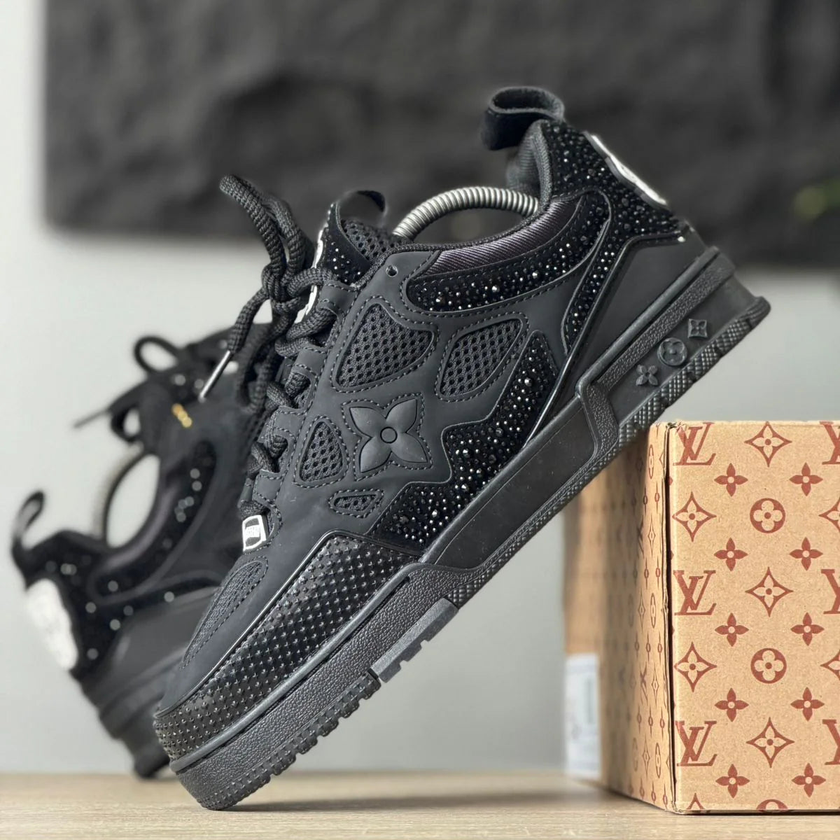 LV Skate Swarovski Black