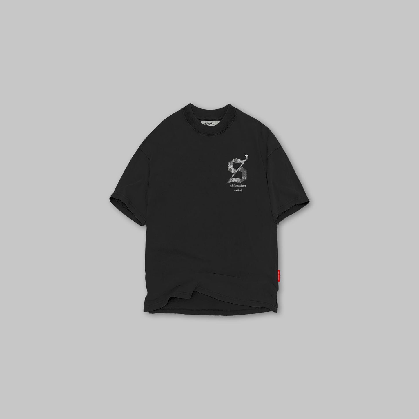 Camiseta SICKNATION "SAINT-S" (Negro)