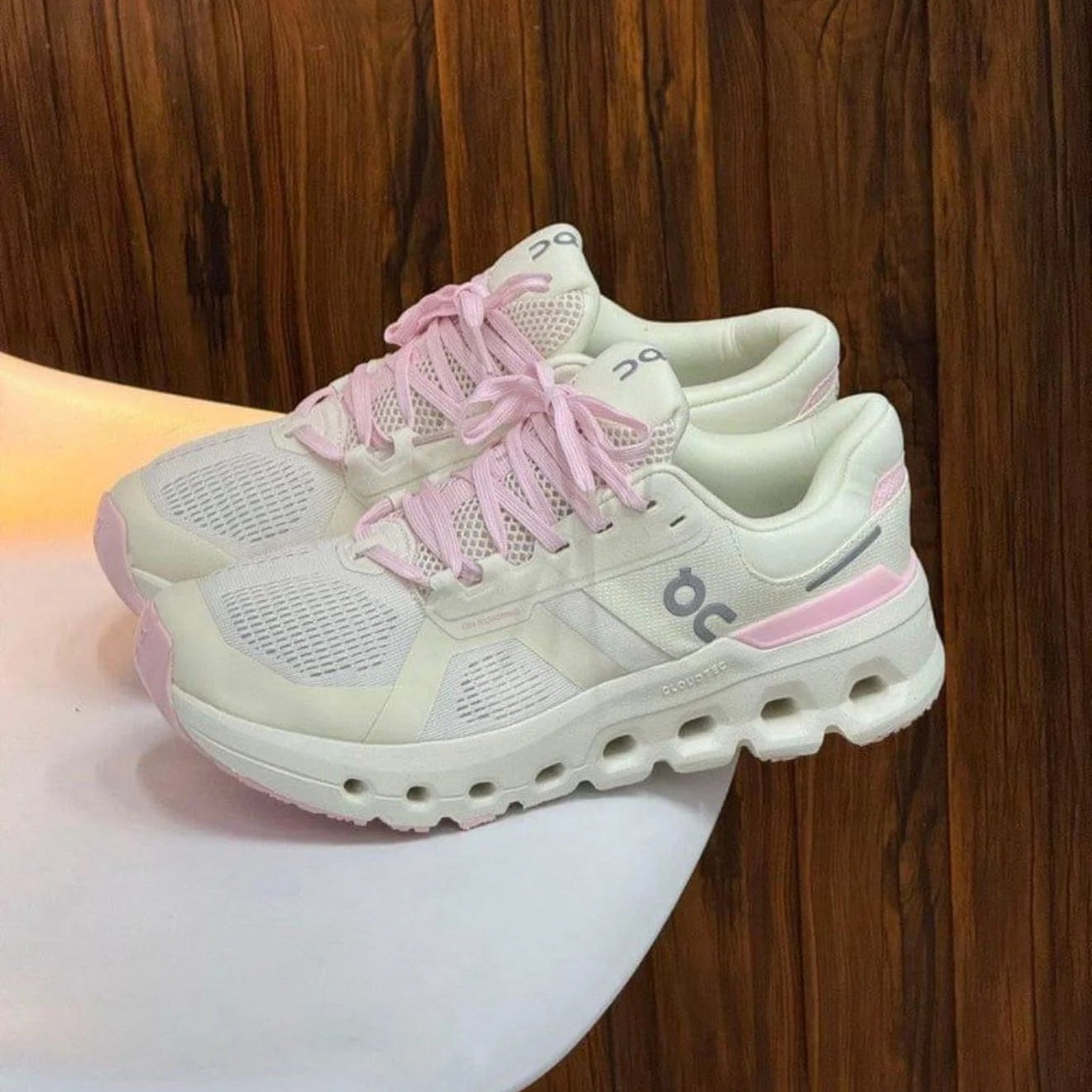 Oun Cloud Blanca con rosa