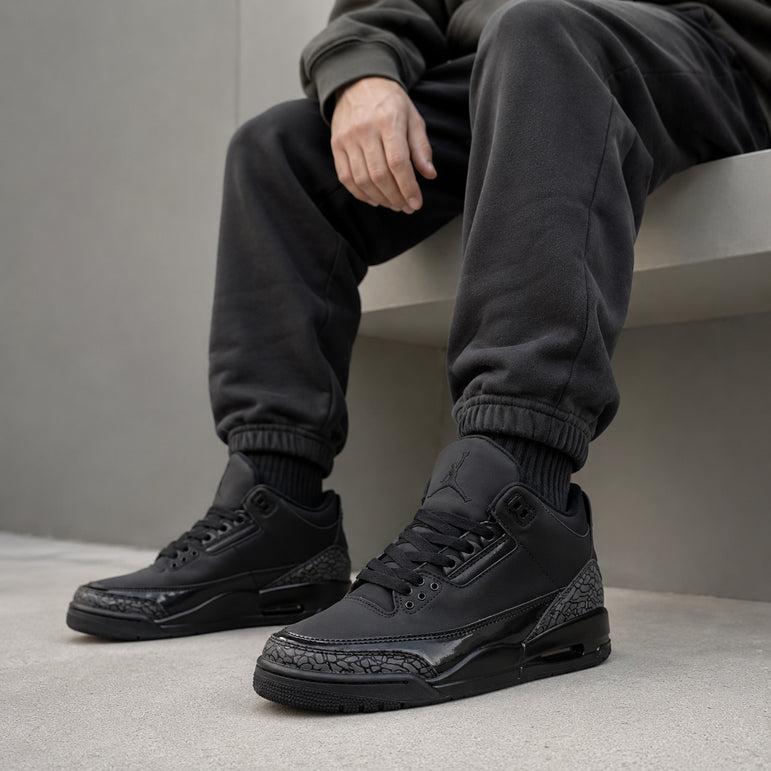 Nike Jordan Retro 3 Negra