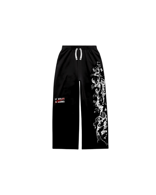 Sudadera LE ATELIER DE DESIRES "ANGELS" (Negro)